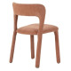 Chaise PALMA - Toile piquée - Terracotta