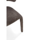 Chaise SOLENE - Toile chenille - Taupe