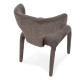Chaise SOLENE - Toile chenille - Taupe