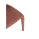 Chaise SOLENE - Toile chenille - Terracotta