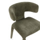 Chaise SOLENE - Toile chenille - Olive