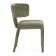 Chaise SOLENE - Toile chenille - Olive