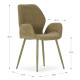 Fauteuil NUSCA — 4 finitions au choix