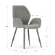 Fauteuil NUSCA — 4 finitions au choix