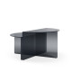 Duo de tables basses TIERA - Verre fumé