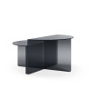 Duo de tables basses TIERA - Verre fumé