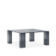 Table basse SABLY - Verre fumé