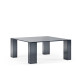 Table basse SABLY - Verre fumé