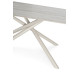 Table à manger RIVIANA - Travertine & Cream - 180 cm