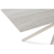 Table à manger RIVIANA - Travertine & Cream - 180 cm