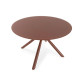 Table ronde CALIDA - Full Terracotta - 120 cm