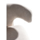 Chaise SOLENE - Toile chenille - Crème