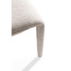 Chaise SOLENE - Toile chenille - Crème