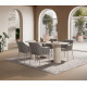 Fauteuil MAJI - Moka & Cream