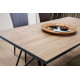 Table à manger MARINELLA - Finition Noyer - 160 cm