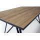 Table à manger MARINELLA - Finition Noyer - 160 cm