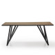 Table à manger MARINELLA - Finition Noyer - 160 cm