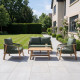 Ensemble 4 pièces outdoor RIVIERA ( 2 + 1 + 1 + table basse)