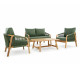 Ensemble 4 pièces outdoor RIVIERA ( 2 + 1 + 1 + table basse)