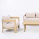 Ensemble 4 pièces outdoor AMALFI ( 2 + 1 + 1 + table basse)
