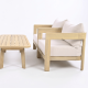 Ensemble 4 pièces outdoor AMALFI ( 2 + 1 + 1 + table basse)