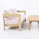 Ensemble 4 pièces outdoor AMALFI ( 2 + 1 + 1 + table basse)