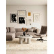 Table basse EMILIA - Fibro-ciment - 80 cm