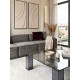 Canapé 4 places ALTASSINA - Alcantara Gris