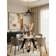 Chaise HIZY - Toile piquée Beige Sable