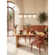 Chaise SOLENE - Toile chenille - Terracotta