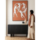 Buffet ATHENA - Chêne cerusé Noir - 160 cm