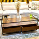 Table basse FLORENCE - Noyer