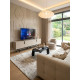 Meuble TV VINTARA - Crème - 200 cm