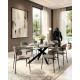 Table à manger PERLAS - Black - 180 cm