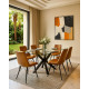 Table à manger PERLAS - Black - 180 cm