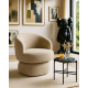 Fauteuil NUMA - Fauteuil pivotant - Tweed Beige