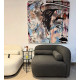 Fauteuil CORNELIO - Grey Bouclette