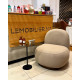 Fauteuil CAPSULO - Cappuccino Bouclette