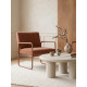 Table basse EMILIA - Fibro-ciment - 80 cm
