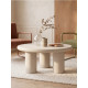 Table basse EMILIA - Fibro-ciment - 80 cm