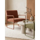 Table basse EMILIA - Fibro-ciment - 80 cm