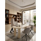 Table à manger - Bureau EMILIA - Fibro-ciment - 201 cm