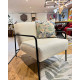 Fauteuil COLUBI - Toile Crème