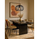 Table à manger - Bureau ENIGMA - Black - 200 cm