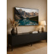 Meuble TV KUDY - Anthracite - 180 cm