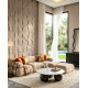 Salon modulaire LEONDA - Cream Bouclette
