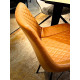 Fauteuil LEYNA - Cuir cognac