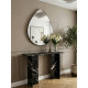 Console REGGINA - Marbre NOIR Marquina