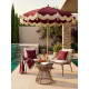 Ensemble de jardin SALINA — 2 fauteuils + table basse cordage tressé