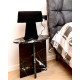 Table d'appoint ou Chevet ANTIQUA - Marbre noir Royal